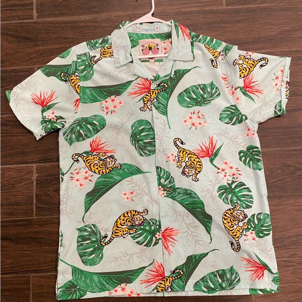 Good vibes Summer Men Shirt Hawaiian